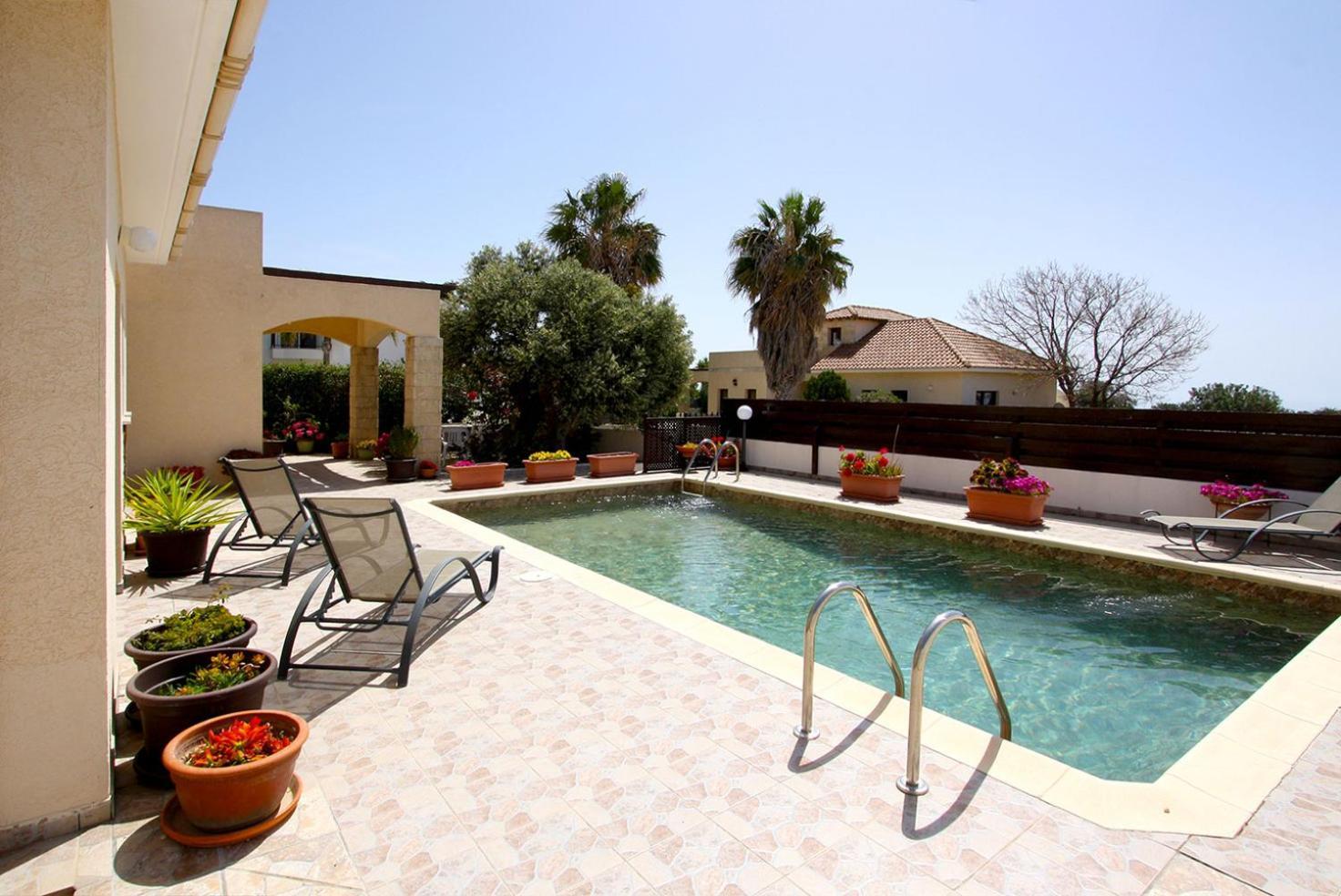 Amathousia Villa With Private Pool And Sea View Pissouri Exteriér fotografie