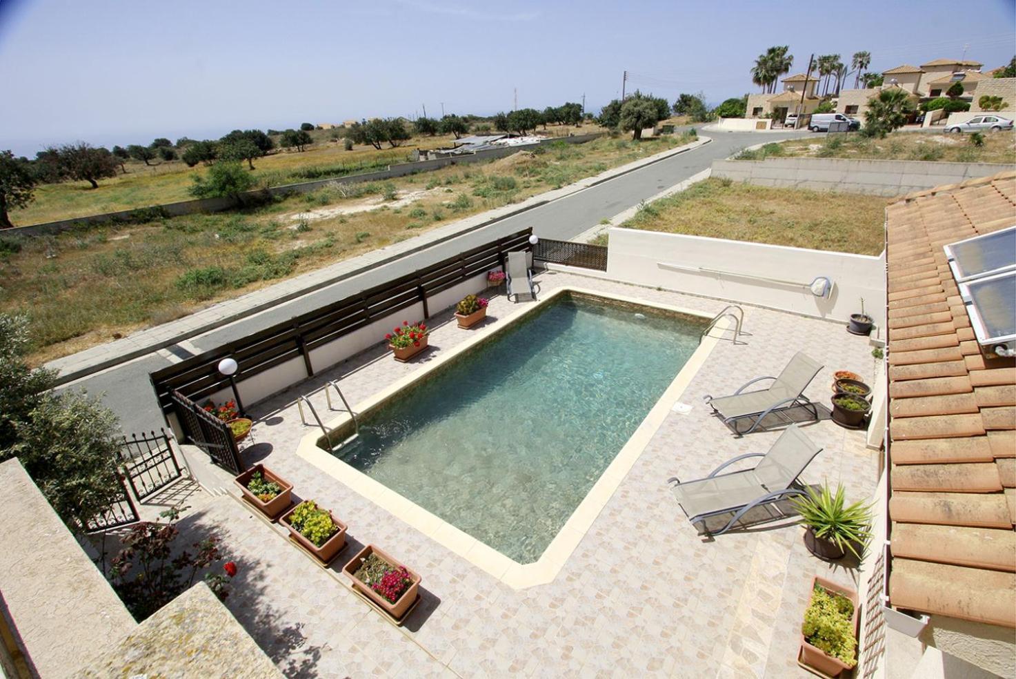 Amathousia Villa With Private Pool And Sea View Pissouri Exteriér fotografie